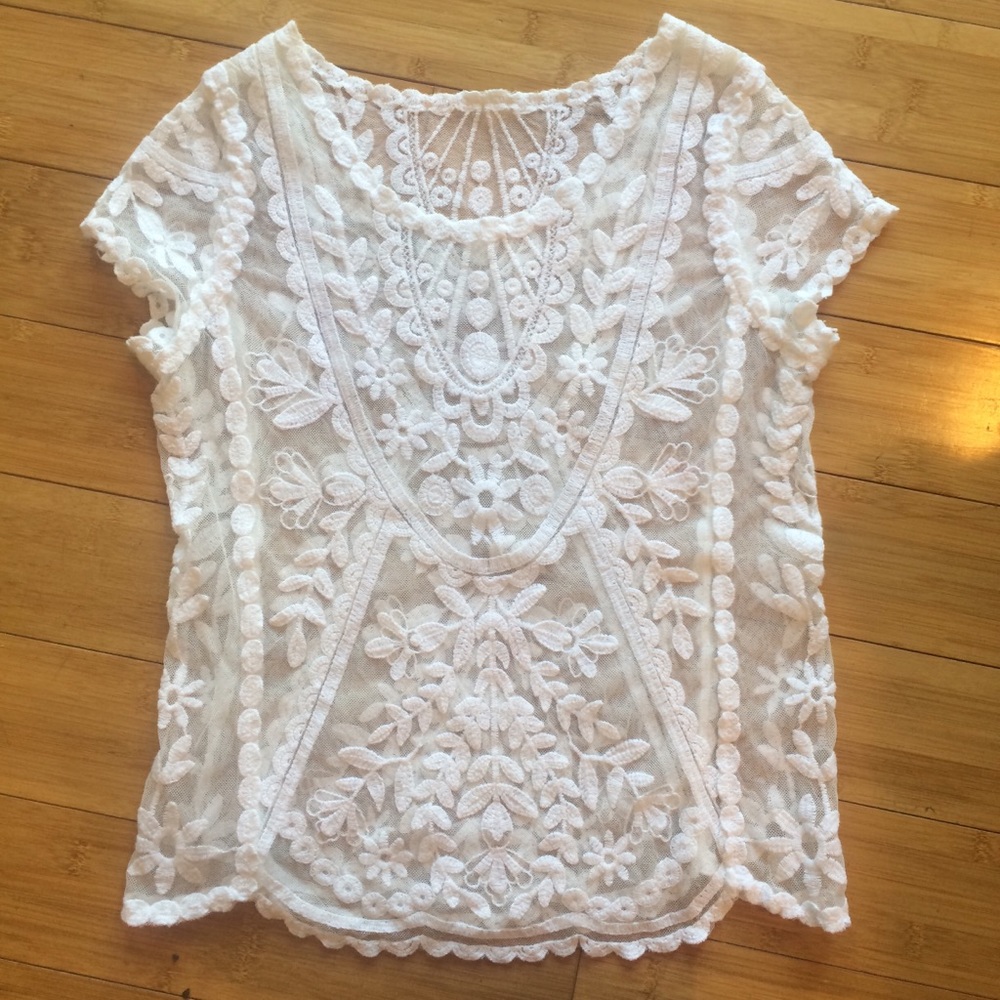 Boho lace top